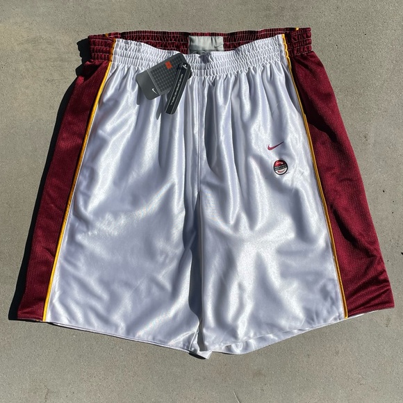 NWT Vtg 2003 Nike Basketball Reversible USC Cavs Athletic Shorts XXL Deadstock